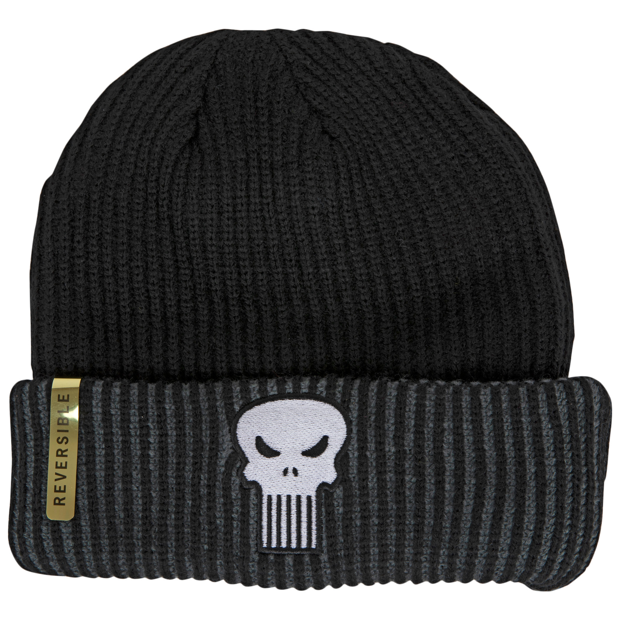 Marvel The Punisher Cuffed Reversible Beanie